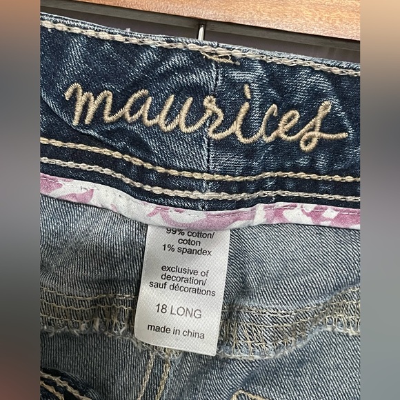 Maurices Size 18 Long Bootcut Jeans - Picture 4 of 5